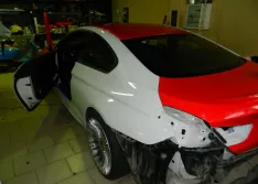 Тюнинг пленкой bmw 6er СОЧНАЯ МОРКОВЬ!