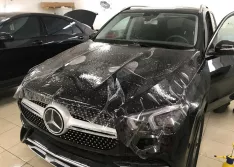 Цена оклейки Mercedes GLS полиуретановой пленкой