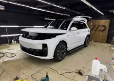 Оклейка в сатин lixiang l7 