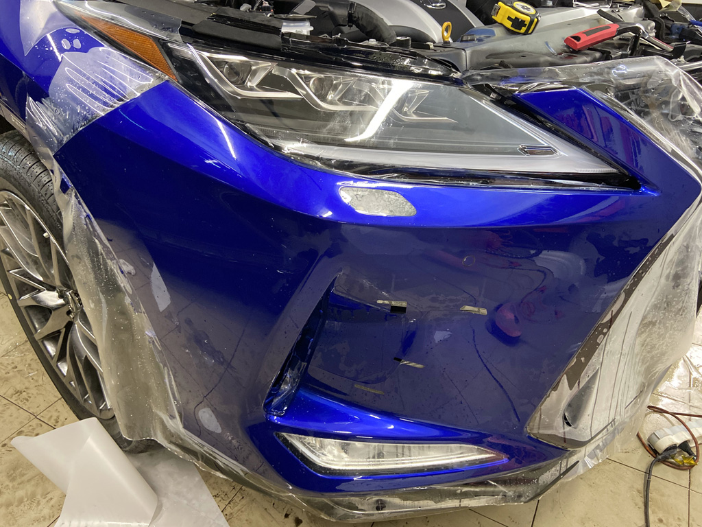 Оклейка полиуретановой пленкой Lexus nx
