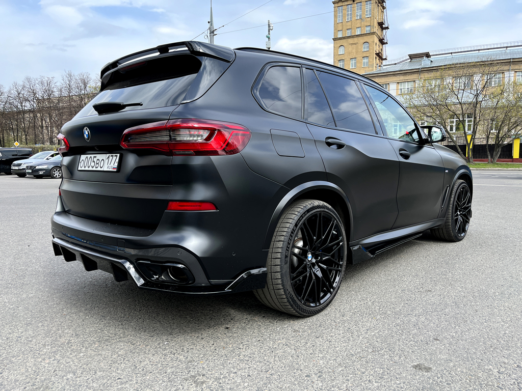 Bmw x5 G05 Матовый полиуретан
