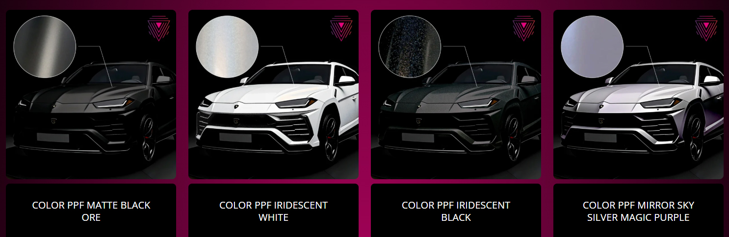 Каталог цветного полиуретана VISAR PPF 10